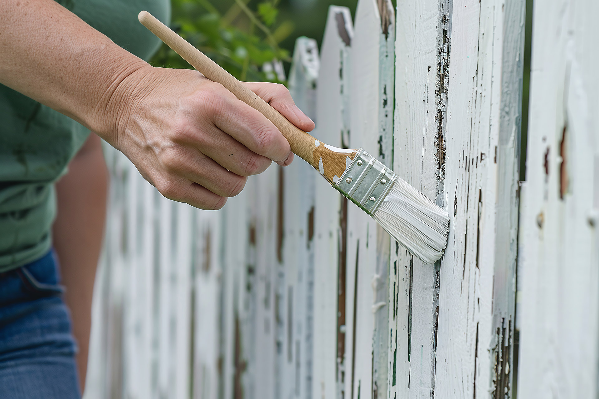 Metallic Fence Painting Services